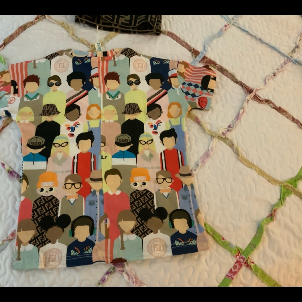 Authentic Fendi Boys T-shirt